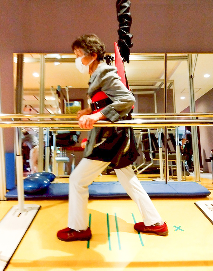 下腿三頭筋ストレッチ